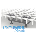 Doppelhalteklammer V f�r Maschenweite 33 x 33 mm