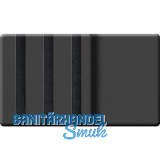 Kosche Akustikpaneel Muster Schwarz matt foliert / schwarz