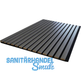 KOSCHE Akustikpaneel Eiche grau / schwarz