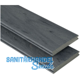 KOVALEX WPC Terrassendiele Vollprofil R�uchereiche mattiert, 20x145x5000mm