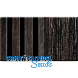 Kosche Akustikpaneel Muster Nussbaum Milano / schwarz