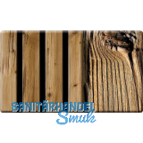 Kosche Akustikpaneel Muster Hydro Thermofichte gehackt