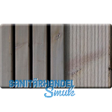 Kosche Akustikpaneel Muster Hydro Thermofichte basaltgrau ge�lt