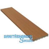 SILVADEC Terrassendiele Atmosphere geb�rstet Lima Braun, 23x138x4000mm