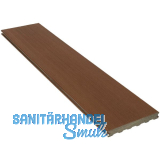 SILVADEC Terrassendiele Atmosphere geb�rstet Sao Paulo Braun, 23x180x4000mm