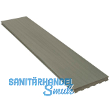 SILVADEC Terrassendiele Atmosphere geb�rstet Ushuaya Grau, 23x138x6000mm