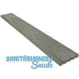 SILVADEC Universalprofil Ushuaia Grau, 23x138x4000mm