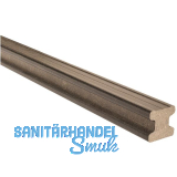 SILVADEC Unterkonstruktion Verbundholz grau, 4000mm