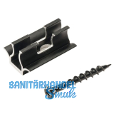 SILVADEC Clip abnehmbar mit Schrauben