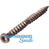 Edelstahlschrauben hellbraun, 5x50mm