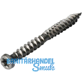 Edelstahlschrauben dunkelgrau, 5x50mm