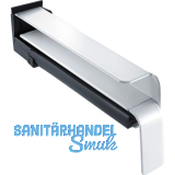 Seitenabschluss BF4006 mit Dichtteil f�r Putz Alu wei� 280 mm