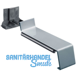 Verbinder Soft 40 mit Dichtteil Alu natur eloxiert gerader Sto� 165 mm