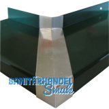 Verbinder Soft 40 mit Dichtteil Alu blank 90� Au�enecke 225 mm