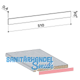WERZALIT Laminatstreifen Compact polarwei� mit Schmelzkleber