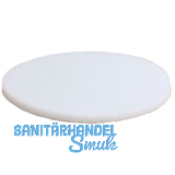 Polierpad wei� super D=400 mm