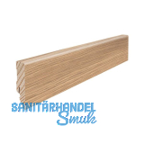 HARO Sockelleiste furniert, Eiche purowei� strukturiert ge�lt, 16/58
