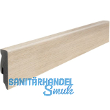 HARO Laminat Sockelleiste Bergeiche wei�, 16/58