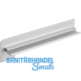 Seitenabschl�sse FB 25 Sichtbeton Alu natur eloxiert 110 mm