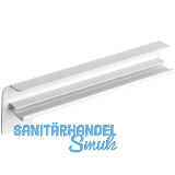 Seitenabschl�sse FB 25 Putz Alu wei� lackiert 300 mm