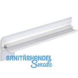 Seitenabschl�sse FB 40 Sichtbeton Alu blank 195 mm