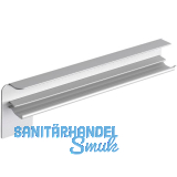 Seitenabschl�sse FB 40 Putz Alu natur eloxiert 210 mm