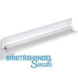 Seitenabschl�sse FB 25 Sichtbeton Alu blank 50 mm