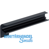 Seitenabschl�sse FB 25 Putz Alu anthrazit lackiert 165 mm
