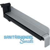 Seitenabschluss BF2504 mit Dichtteil f�r Sichtbeton Alu natur eloxiert 300 mm