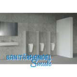 SOLIDO WC Sichtschutzwand kiesel