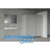 SOLIDO WC Trennwandsystem kiesel