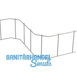 EXTE Abstandhalter Stahl S - Schlange, H�he 140 mm