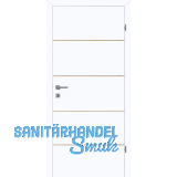 DANA Linus 4 Innent�re wei� lackiert Eichen Lisenen VB Rechts TBA 650/2030 mm