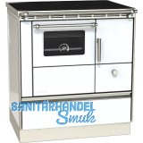 LOHBERGER Festbrennstoffherd Rega 75 Wei�