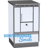 LOHBERGER Festbrennstoffherd Rega 50, Wei�