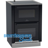 LOHBERGER Festbrennstoffherd Style 60, Wei�