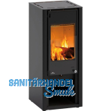 LOHBERGER Festbrennstoffherd Cook Me, Schwarz matt