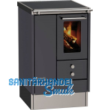 LOHBERGER Festbrennstoffherd LM 50 Edition inkl. Stahlkochfeld, Wei�