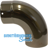 LOHBERGER Rauchrohr Bogen 90� glatt, ohne �ffnung / � 120 mm
