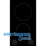 SOLIDO Kochfeld EB-00883 Glaskeramik Strahlungsheizung autark