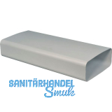 OPTIMAIRO Flachkanal 222 x 89 1000 mm Kunststoff wei�