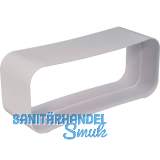 OPTIMAIRO Flachkanalverbinder 222 x 89 Kunststoff wei�