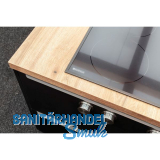 BENTHAUS Aufsteckrahmen schwarz 800 mm