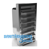 OPTIMAIRO Au�engitter 222 x 89 senkrecht Edelstahl