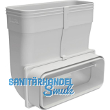 OPTIMAIRO Sockel Umlenkung 222 x 89 Kunststoff wei�