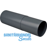 OPTIMAIRO Teleskoprohr 350 - 680 mm NW 150 Kunststoff grau