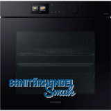 SAMSUNG Dampfbackofen Dual Cook Steam NV7B7997AAK grifflos Schwarz
