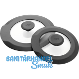 AEG 2 Topfdeckel-Set mit Dampf�ffnung, Gr��e 1 und 2