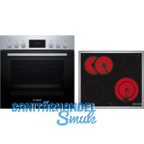 BOSCH Herd-Set HND211FH61 Edelstahl