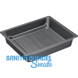 NEFF Profi-Pfanne mit Rost Z12CN10A0 emailliert